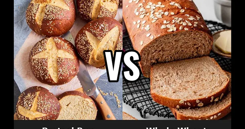 Pretzel Bun vs. Whole Wheat