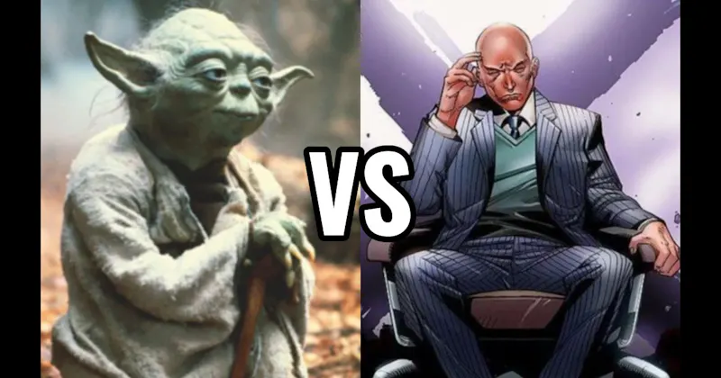 Professor X (X-Men) vs. Yoda (Star Wars)