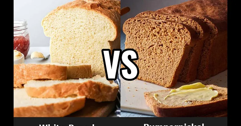 Pumpernickel vs. White Bread