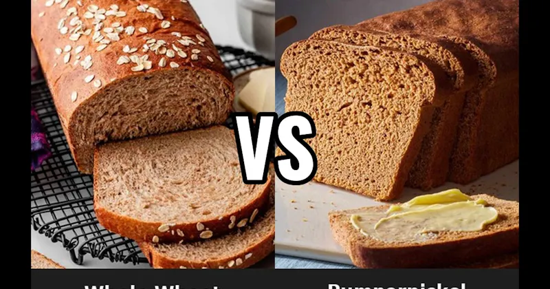 Pumpernickel vs. Whole Wheat