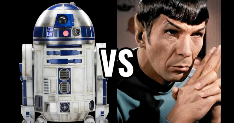 R2-D2 (Star Wars) vs. Spock