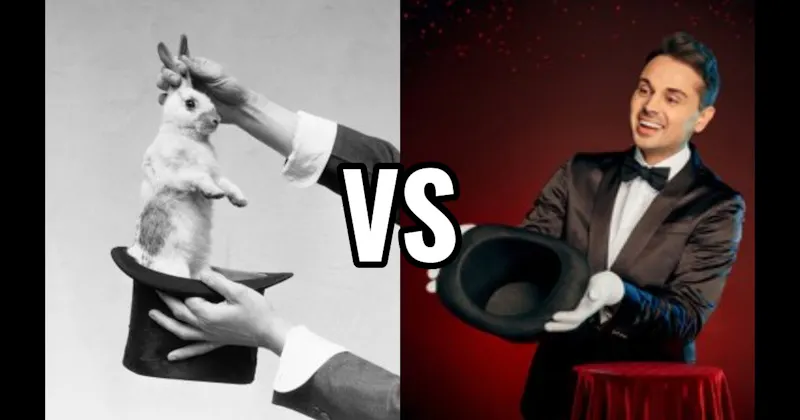 Rabbit in a Hat vs. Vanishing Act