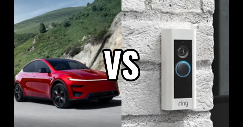 RING DOORBELL vs. TESLA MODEL Y