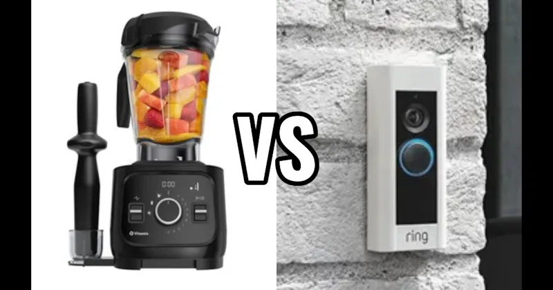 RING DOORBELL vs. VITAMIX BLENDER