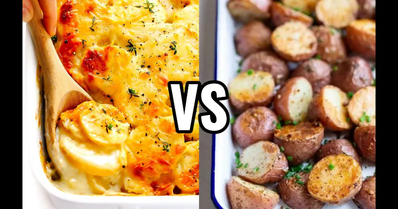 Roasted Potatoes vs. Scalloped Potatoes