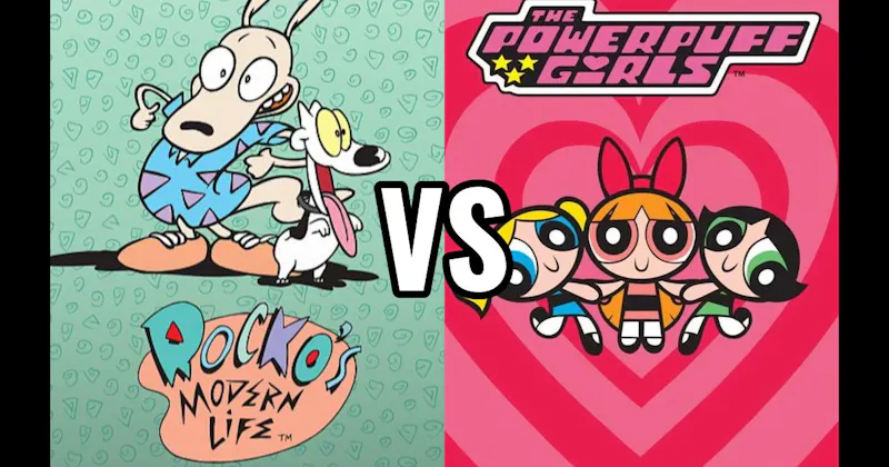 Rocko’s Modern Life vs. The Powerpuff Girls
