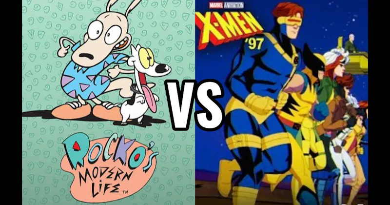 Rocko’s Modern Life vs. X-Men: The Animated Series