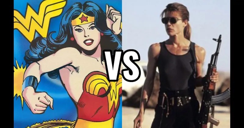 Sarah Connor (Terminator / T2) vs. Wonder Woman