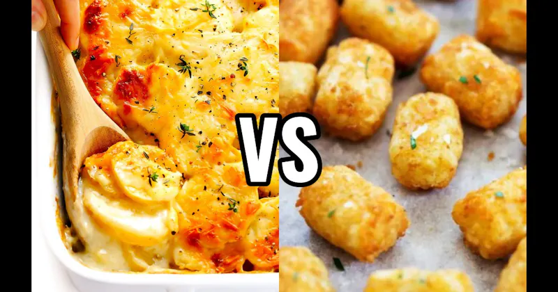Scalloped Potatoes vs. Tater Tots 