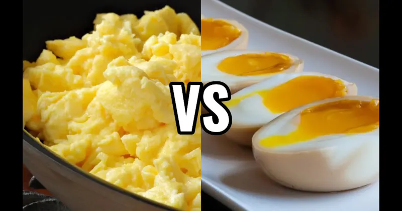 Scrambled Eggs vs. Soft-Boiled Eggs