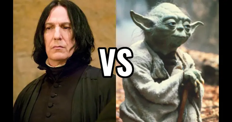 Severus Snape (Harry Potter) vs. Yoda (Star Wars)