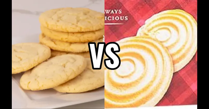 Shortbread Cookie vs. Sugar Cookie
