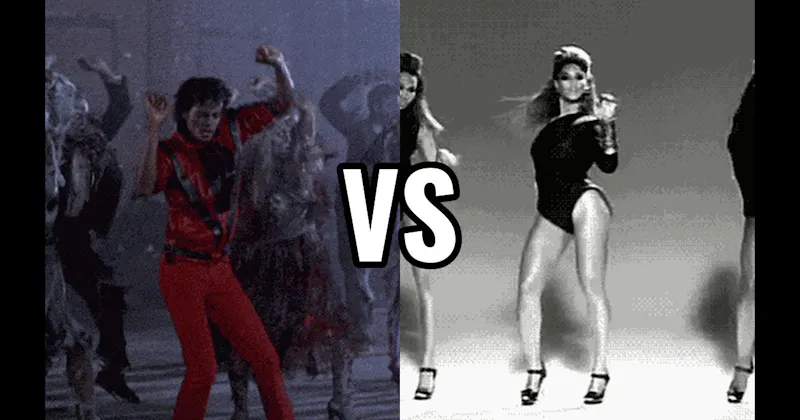 Single Ladies (Beyoncé) vs. Thriller (Michael Jackson)