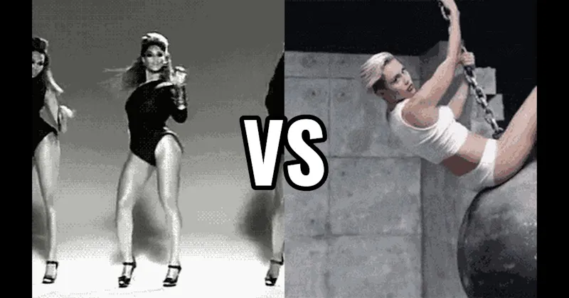 Single Ladies (Beyoncé) vs. Wrecking Ball  (Miley Cyrus)