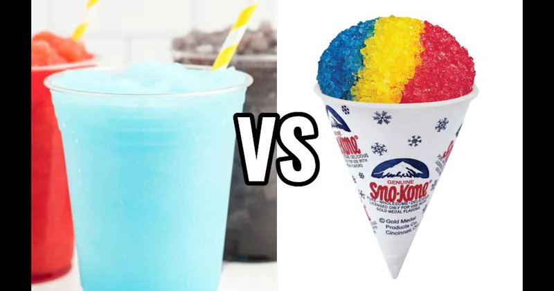 Slushies vs. Snow Cones