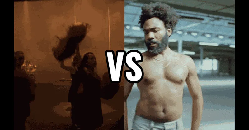 Smells Like Teen Spirit (Nirvana) vs. This Is America (Childish Gambino)