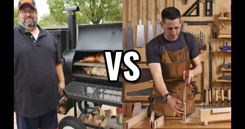 Smoking Meats vs. Woodworking