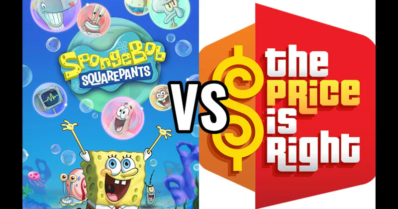 Price Is Right vs. SpongeBob SquarePants