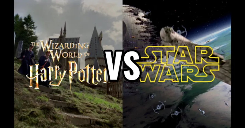 Star Wars Galaxy vs. Wizarding World (Harry Potter)