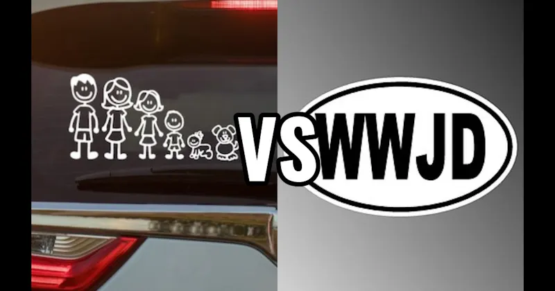 Stick Figure Family vs. WWJD
