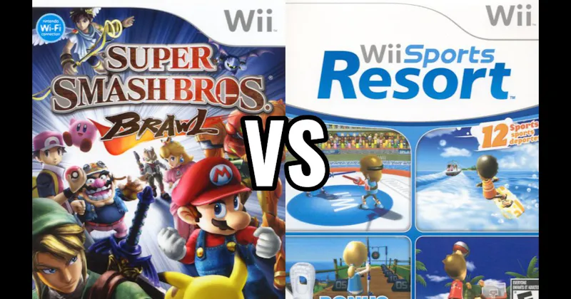 Super Smash Bros. Brawl vs. Wii Sports Resort