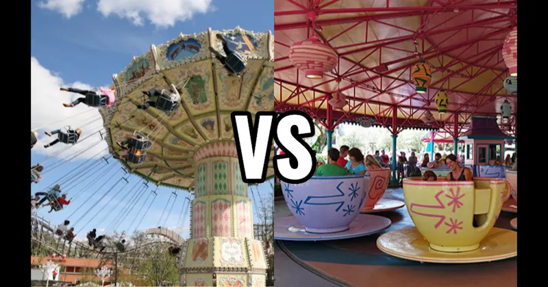 Swing Ride vs. Tea Cups