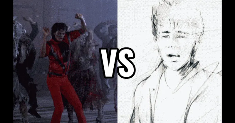 Take On Me (a-ha) vs. Thriller (Michael Jackson)
