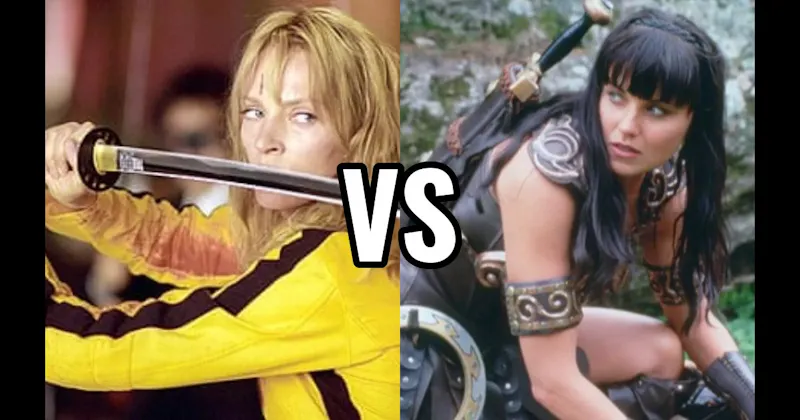 The Bride / Beatrix Kidd (Kill Bill) vs. Xena (Xena: Warrior Princess)