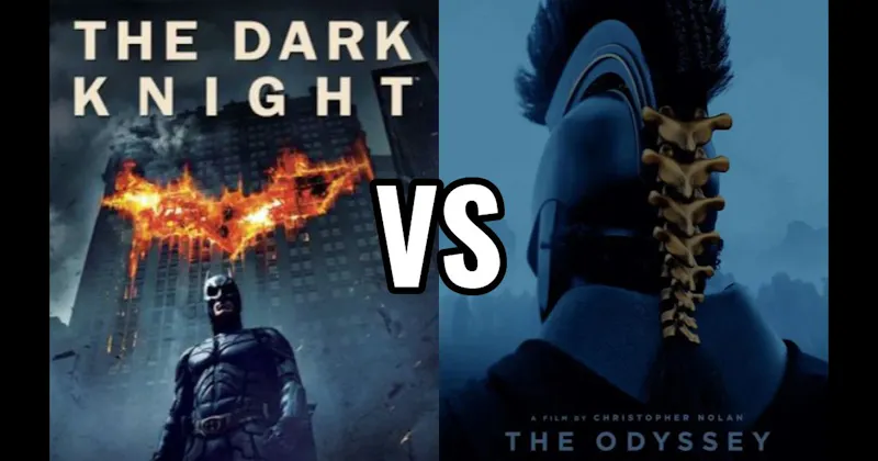 Dark Knight (2008) vs. The Odyssey (2026)