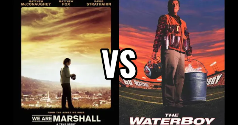 The Waterboy vs. We Are Marshall