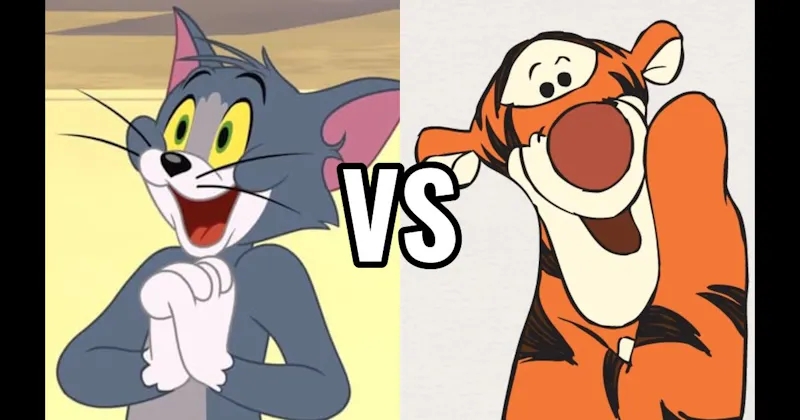 Tigger (Winnie the Pooh) vs. Tom (Tom & Jerry)