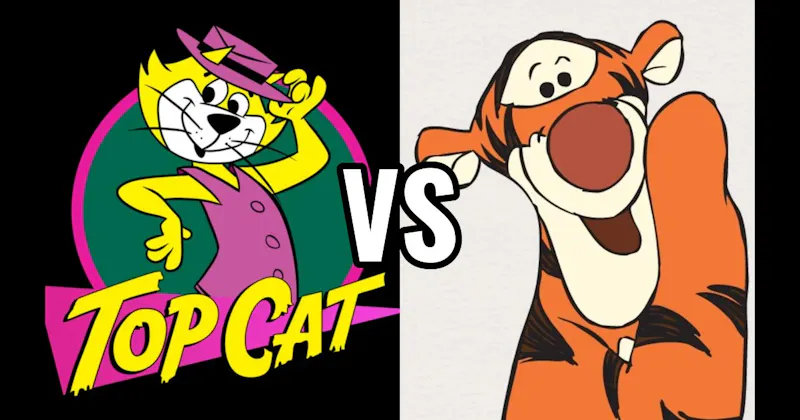 Tigger (Winnie the Pooh) vs. Top Cat