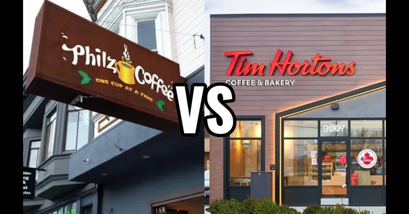  Tim Hortons vs. Philz Coffee