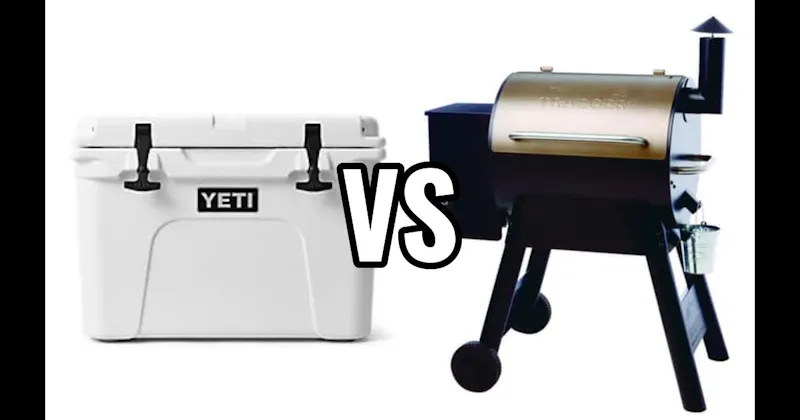 TRAEGER GRILL vs. YETI COOLER