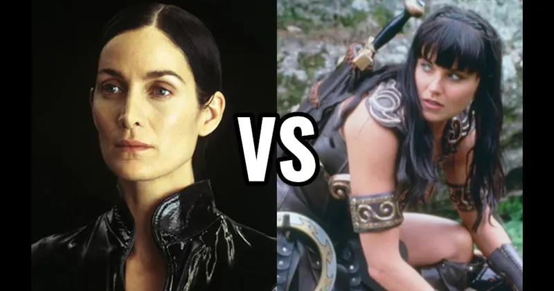 Trinity (The Matrix) vs. Xena (Xena: Warrior Princess)