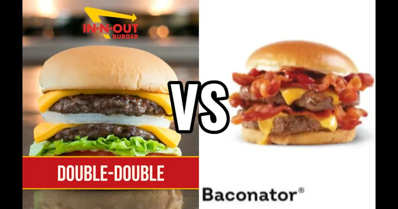  Wendy’s Baconator vs. In-N-Out Double-Double