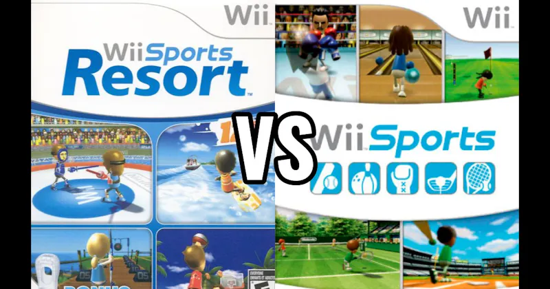 Wii Sports vs. Wii Sports Resort