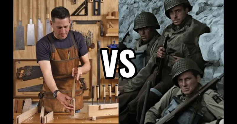 Woodworking vs. World War II History