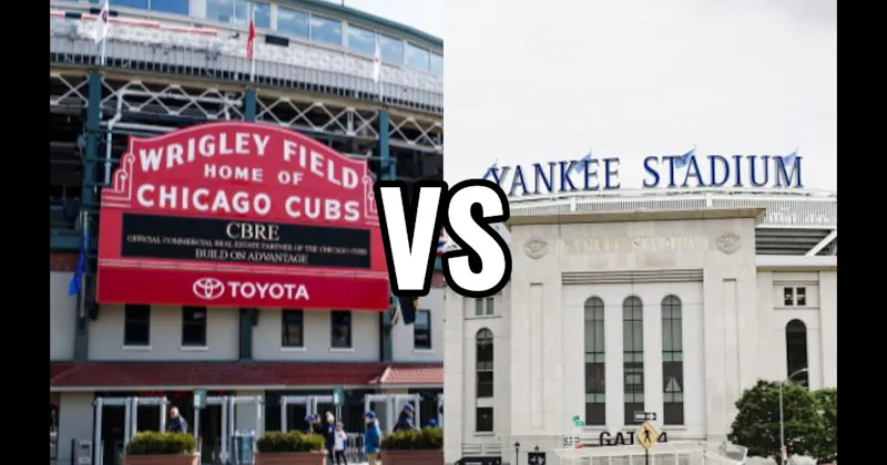 Wrigley Field vs. Yankee Stadium