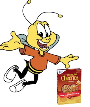 Honey Nut Cheerios Bee