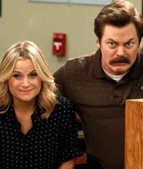 Leslie Knope & Ron Swanson (Parks and Recreation)