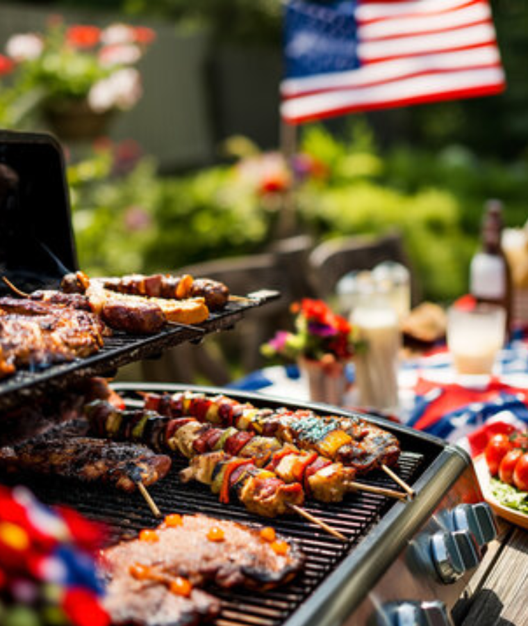 Barbecuing on Memorial / Labor Day