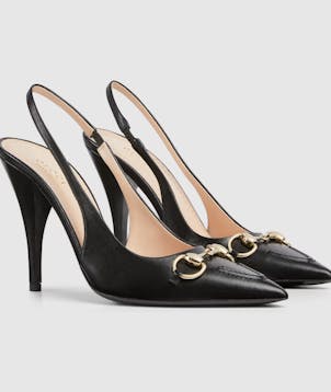 Horsebit High-Heel Pump (Gucci)