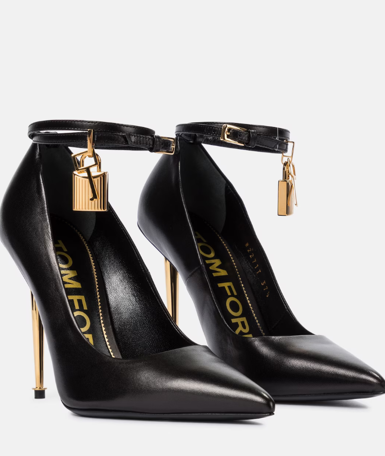 Padlock Ankle-Strap Pump (Tom Ford)