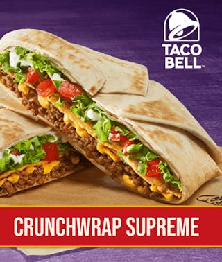 Taco Bell Crunchwrap Supreme