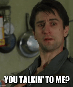 You Talking to Me (Taxi Driver)