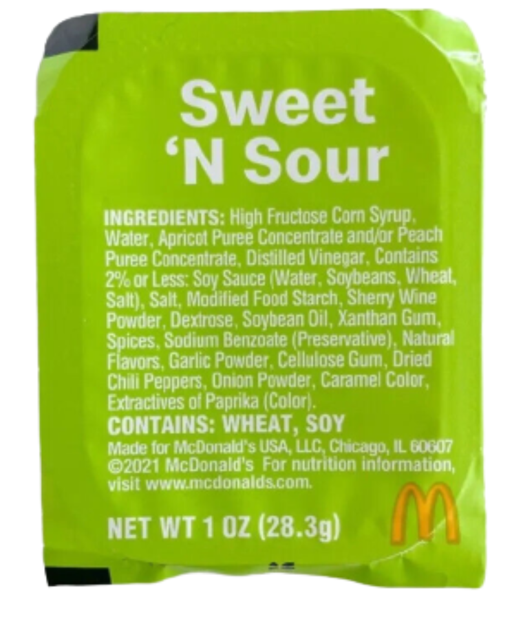 McDonald’s Sweet ‘N Sour Sauce (McDonald’s)