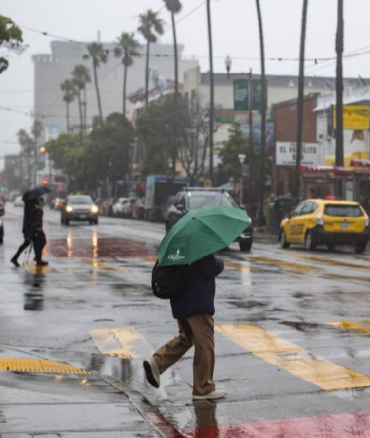 Rain on Dry Pavement