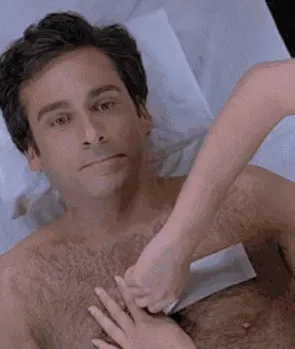 Chest Waxing Scene (40-Year-Old Virgin)