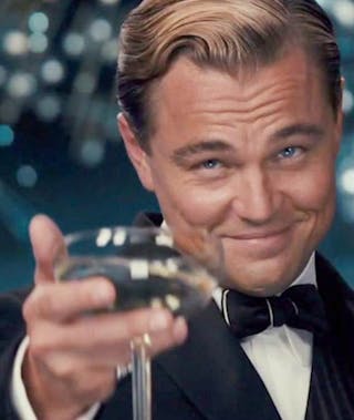 Leonardo DiCaprio Cheers